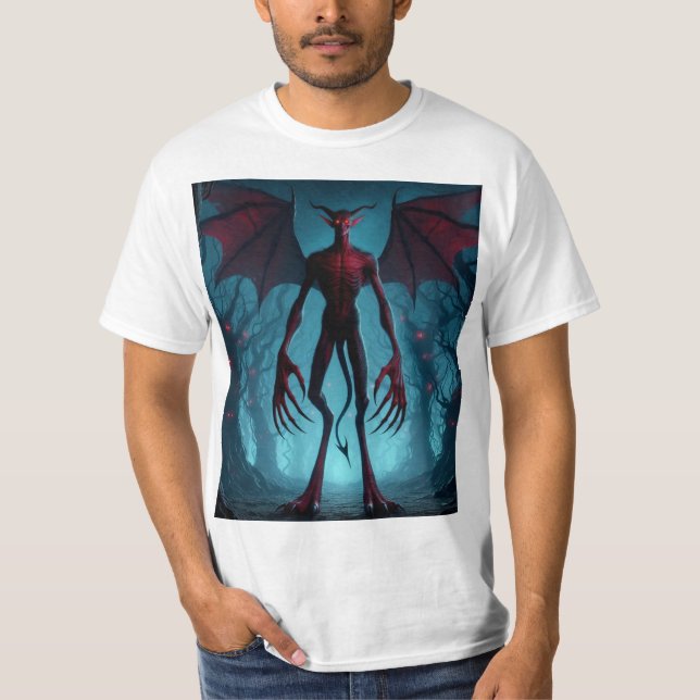 Baphomet: Simbolismo de Dualidad y Sabiduría T Shirt (Framsida)