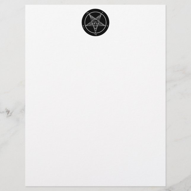 Baphomet Stationery (Framsida)