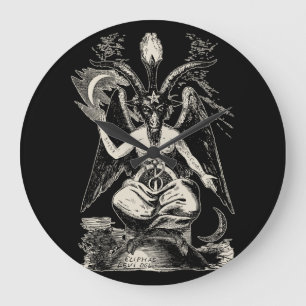 Baphomet Stor Klocka