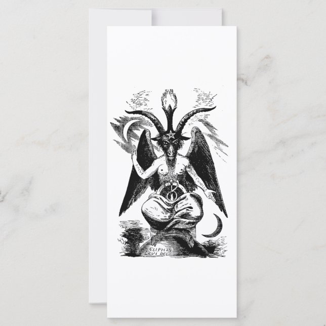 Baphomet (svart) (Framsida)