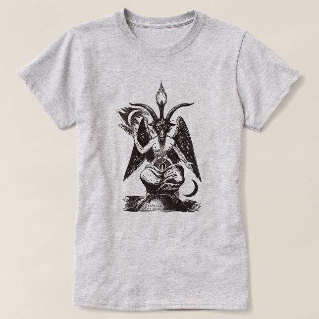 Baphomet T Shirt (Design framsida)