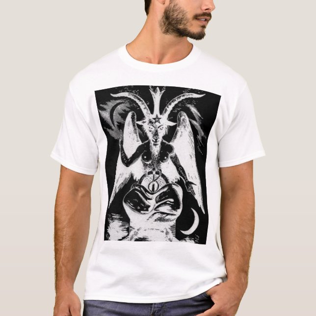 baphomet tee shirt (Framsida)