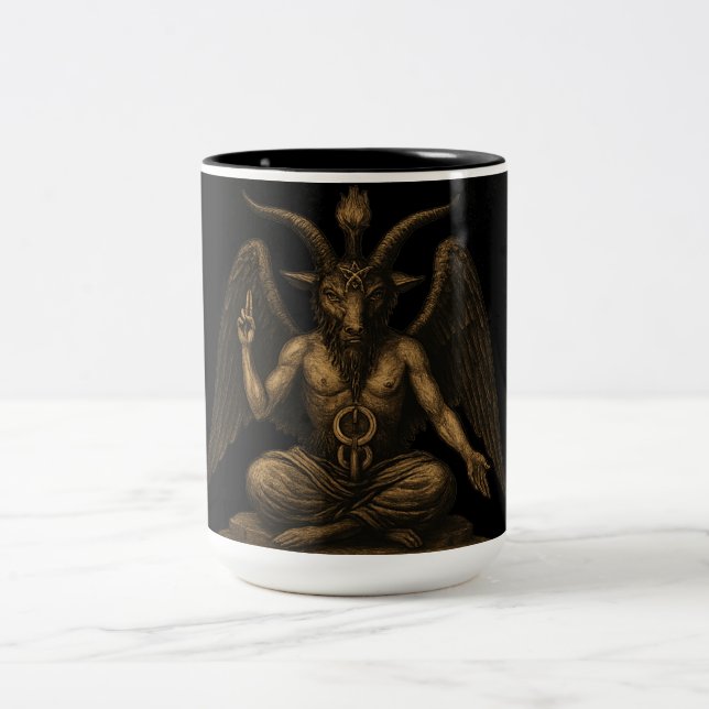 Baphomet Två-Tonad Mugg (Center)