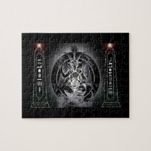 Baphomets biskopsstol pussel