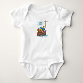 Baptism Boy Noahs Ark, Cute Animals Personlig T Shirt