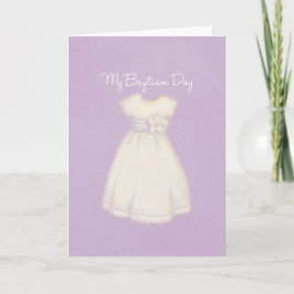 Baptism Card-flicka Kort