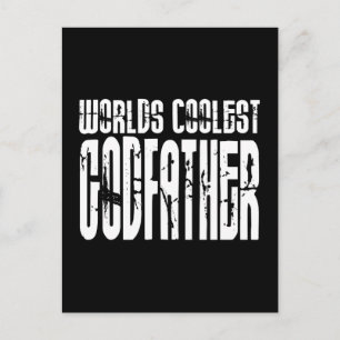 Baptism Christening Gifts Worlds Coolest Godfather Vykort