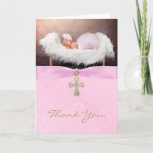 Baptism Christening PhotoTack ditt kort för en fli