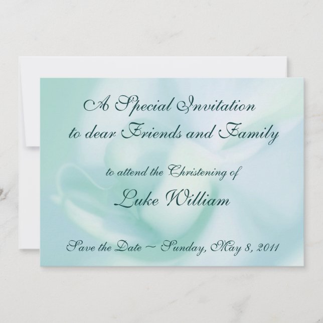 Baptism Christening Templates Spara Datumet (Framsida)