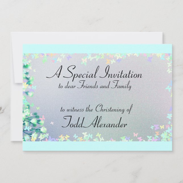 Baptism Christening Templates Spara Datumet (Framsida)