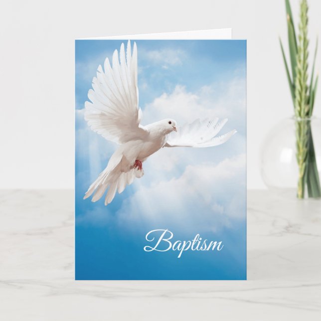 Baptism-doftkort Kort (Framsida)
