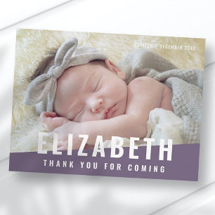 Baptism Enkel Modern Bright Färg Photo Tack Vykort