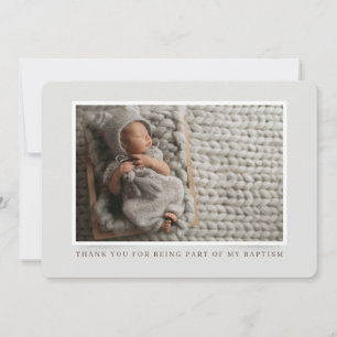Baptism Enkel modern foto Tack Kort