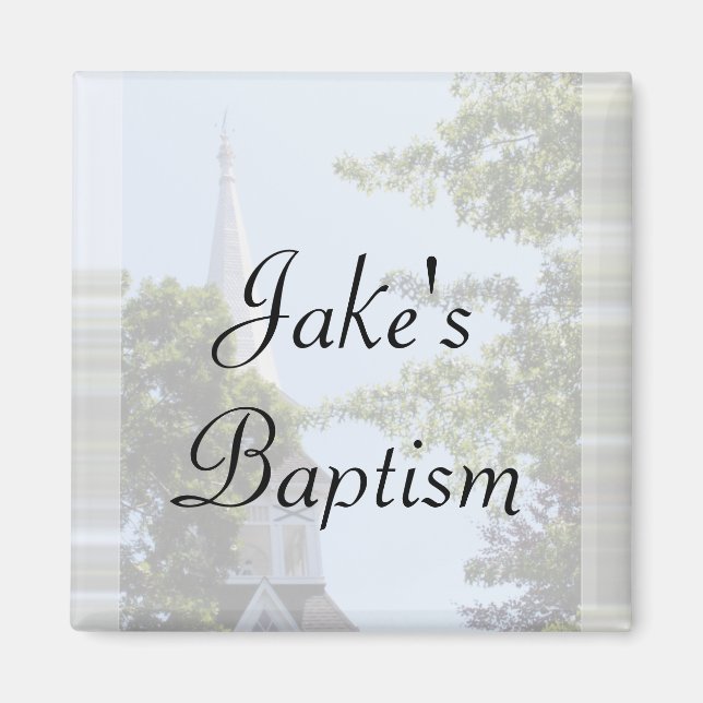 Baptism-favoritmagnet Magnet (Framsidan)
