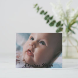 Baptism Firande för Baptism-postkort Vykort