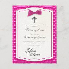 Baptism, födelsedag, Quinceañera, Bröllop Keepsaké Vykort