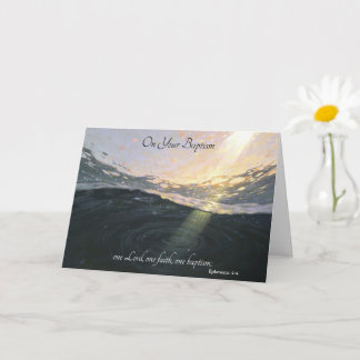 Baptism for Adult  Kort