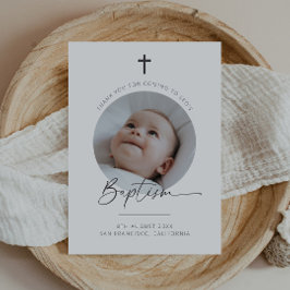 Baptism Foto - tackkort Tack Kort