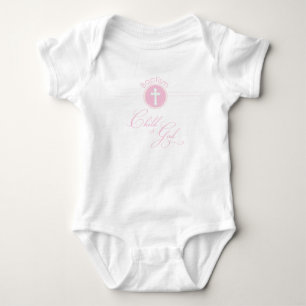 Baptism Grattisar Rosa Guds barn Tee Shirt