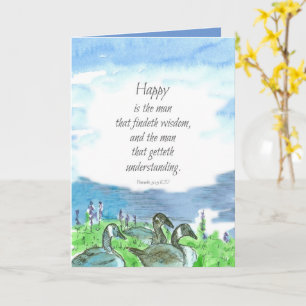 Baptism Grattiss Proverbs Bible Scripture Kort