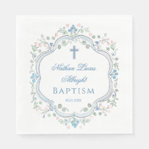 Baptism i den botaniska Vapenskölden Blue Kor