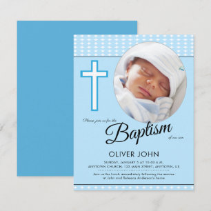 Baptism i pojke, inbjudan till Blue Kor