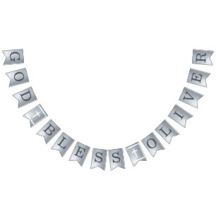 Baptism i silver, Välsigna dig 6 Brev, Namn Vimplar