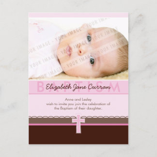 BAPTISM-INBJUDAN: ren 2 Inbjudan Vykort