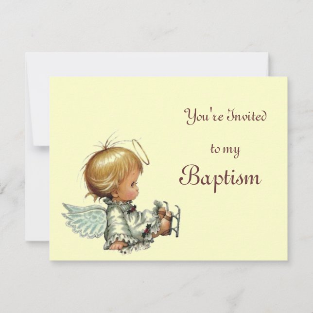 Baptism Inbjudningar (Framsida)