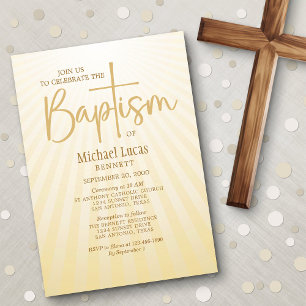 Baptism Inbjudningar