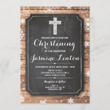 Baptism Kor Christine Wood jul Snö