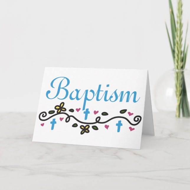 Baptism Kort (Framsida)
