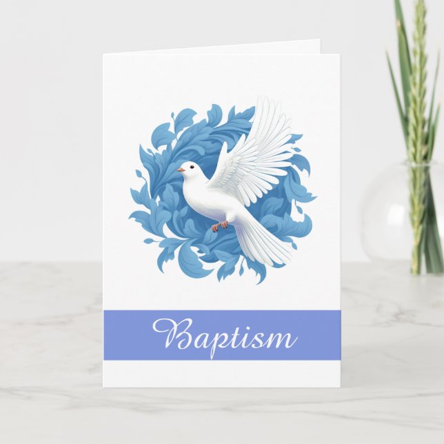 Baptism-kort Kort (Framsida)