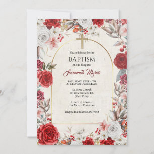 Baptism, kristendom, Elegant, könsneutral Inbjudningar
