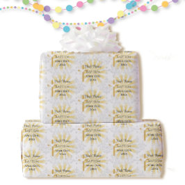 Baptism Lägg till vit Namn och datum Kor Dove- Presentpapper