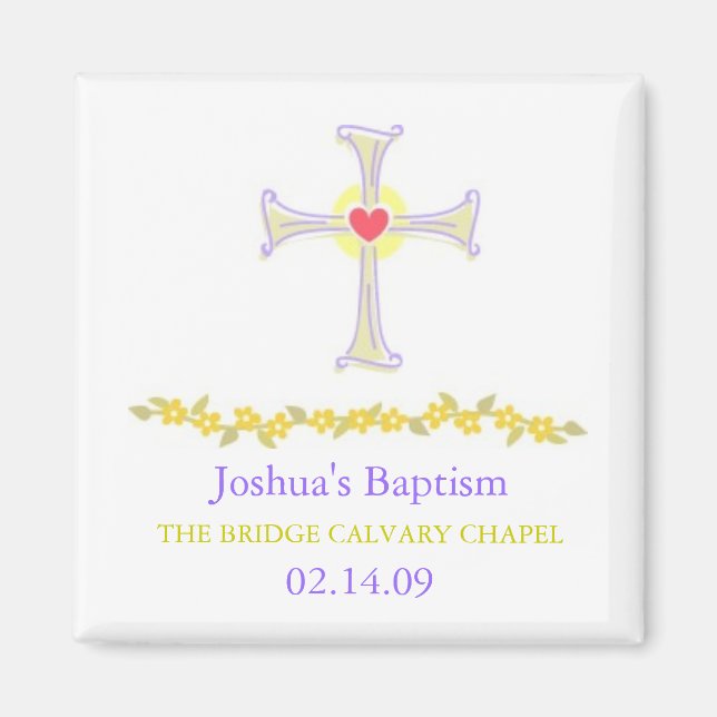 Baptism Magnet , Kor-design (Framsidan)
