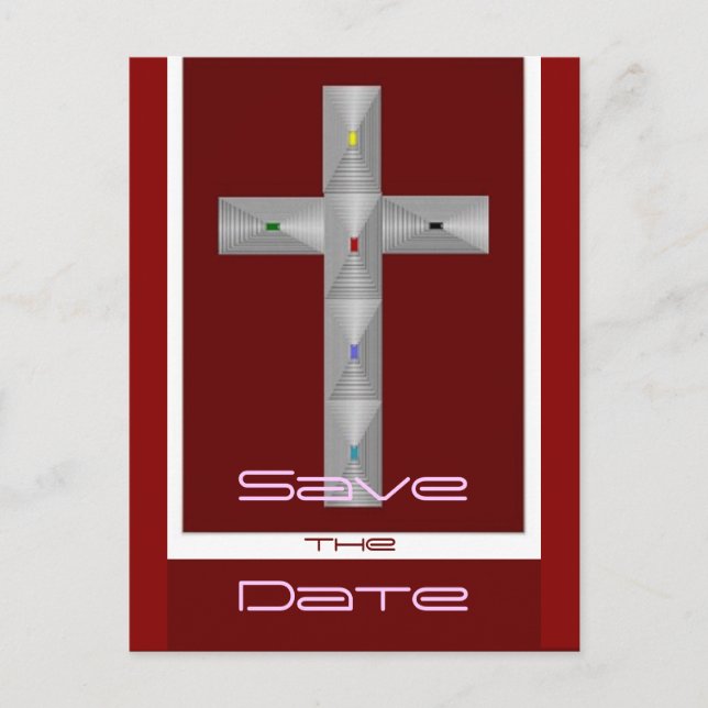 Baptism Meddelande Vykort (Framsida)