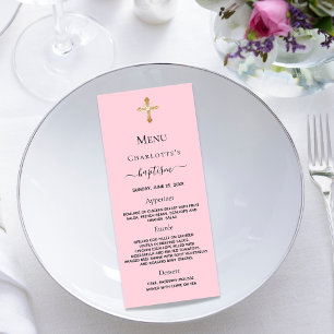 Baptism-meny-rosa-pastor Reklamkort