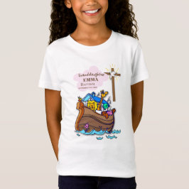 Baptism Noahs Ark farmdotters Personlig T Shirt