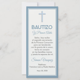 Baptism och första födelsedag - minsta bokmärke