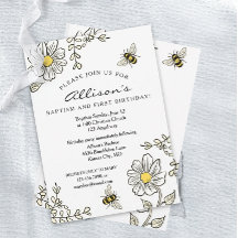 Baptism och första födelsedagen Sunny Bee