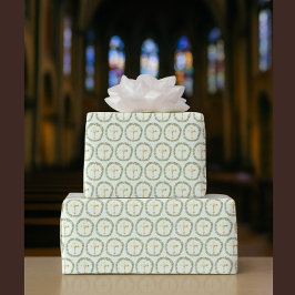 Baptism Olive Wandeand Golden Kor Presentpapper