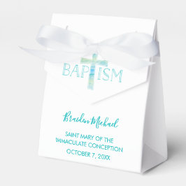 Baptism Party Favor Box - pojkens julfavoriter Presentaskar
