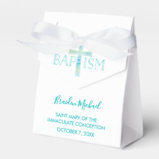 Baptism Party Favor Box - pojkens julfavoriter Presentaskar