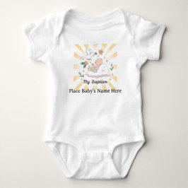 Baptism Personlig Baby Bodykostym T Shirt