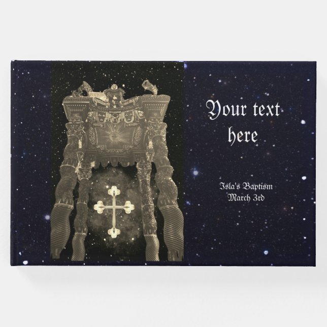 Baptism personlig Guest Bok (Framsida)