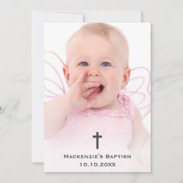Baptism Religiösa Christunion Christian Tack Kort