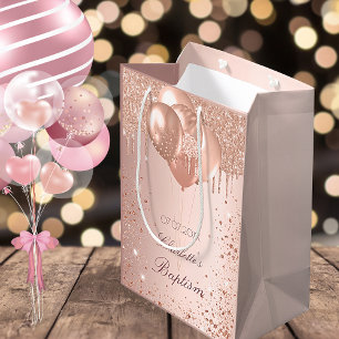 Baptism ro guld glitter, borrar ballonger i