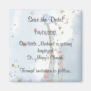 Baptism Spara datum Magnet
