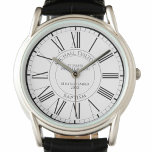 Baptism vid kyrkans Personlig Watch Armbandsur<br><div class="desc">En klocka för att hedra minnet av någon i en kyrka. Anpassa till namn,  baptism,  kyrka och datum. Unik minnesstund för en speciell religiösa tillfälle.</div>